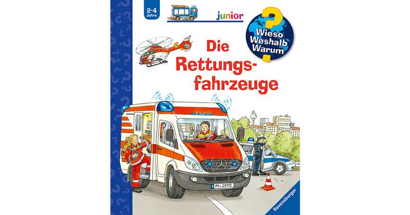 Buch - WWW junior Die Rettungsfahrzeuge von Ravensburger