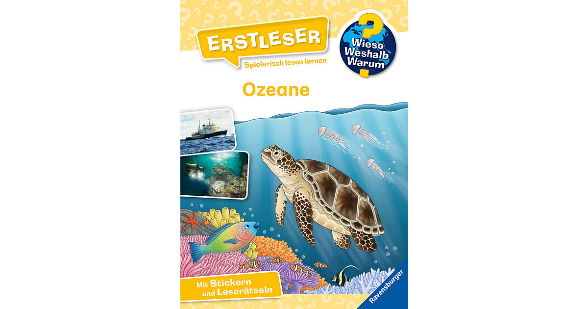 Buch - Wieso? Weshalb? Warum? Erstleser, Band 8: Ozeane Buch - Wieso? Weshalb? Warum? Erstleser, Band 8: Ozeane von Ravensburger