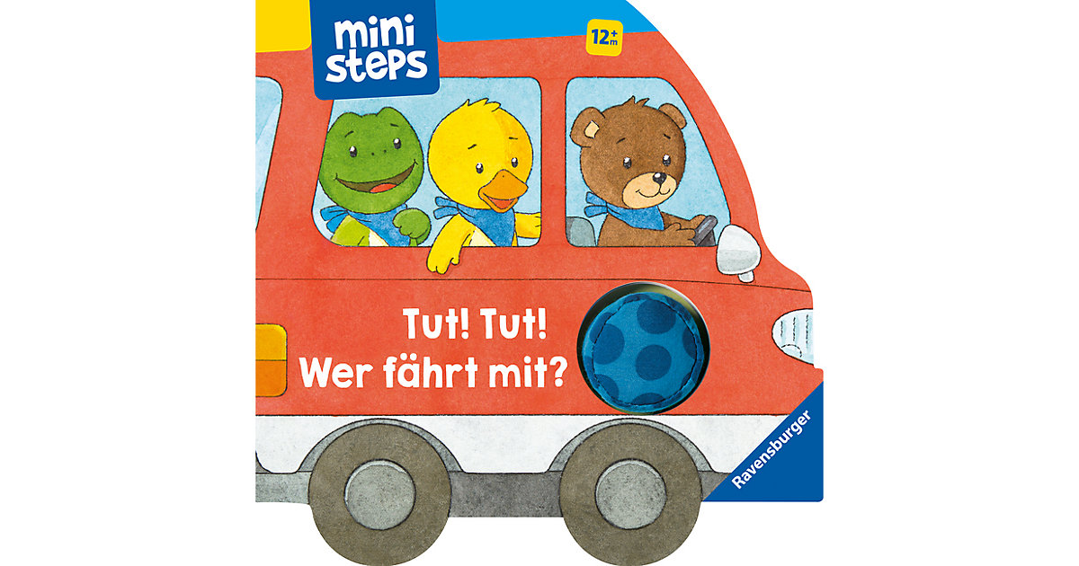 Buch - ministeps Tut! Tut! Wer fährt mit? Buch - ministeps Tut! Tut! Wer fährt mit? von Ravensburger