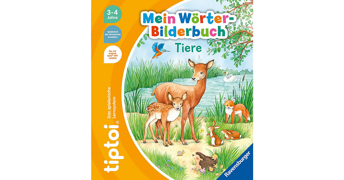 Buch - tiptoi® Mein Wörter-Bilderbuch Tiere von Ravensburger