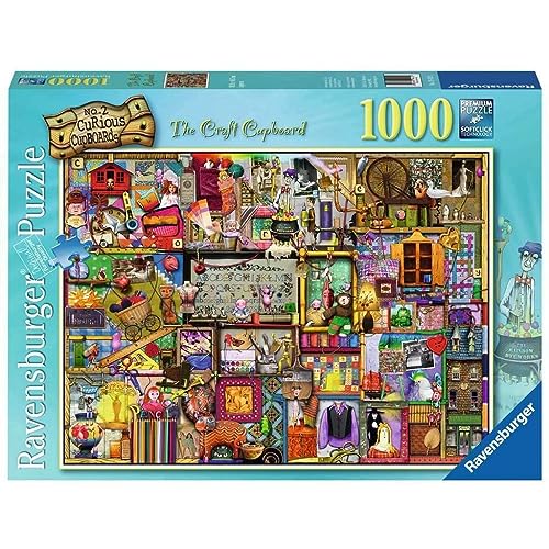 Ravensburger 19412 The Craft Cupboard (Puzzle, himmelblau, 1000 Ravensburger 19412 The Craft Cupboard (Puzzle, himmelblau, 1000 von Ravensburger