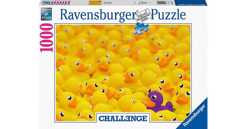 Challenge Puzzle 17097 - Quietscheenten 1000 Teile von Ravensburger