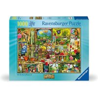 Erwachsenenpuzzle 1000 Teile - Colin Thompson - Grandioses Gartenregal von Ravensburger Verlag GmbH