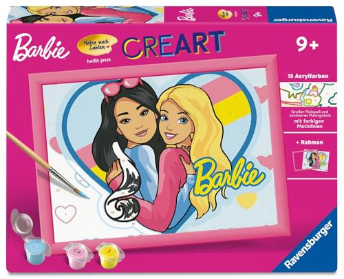 CreArt, Malen nach Zahlen Kinder Barbie-Duo CreArt, Malen nach Zahlen Kinder Barbie-Duo von Ravensburger