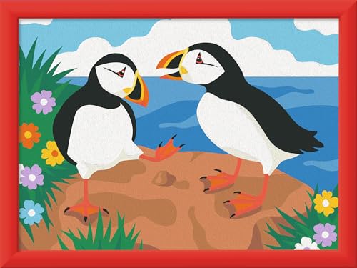 Ravensburger CreArt - Malen nach Zahlen 25887 - Papageientaucher - ab 9 Jahren Ravensburger CreArt - Malen nach Zahlen 25887 - Papageientaucher - ab 9 Jahren von Ravensburger