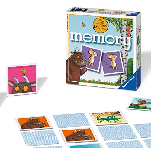 Ravensburger The Gruffalo Mini Memory Game - Matching Picture Snap Pairs Game For Kids Age 3 Years and Up - Gruffalo Toy Ravensburger The Gruffalo Mini Memory Game - Matching Picture Snap Pairs Game For Kids Age 3 Years and Up - Gruffalo Toy von Ravensburger