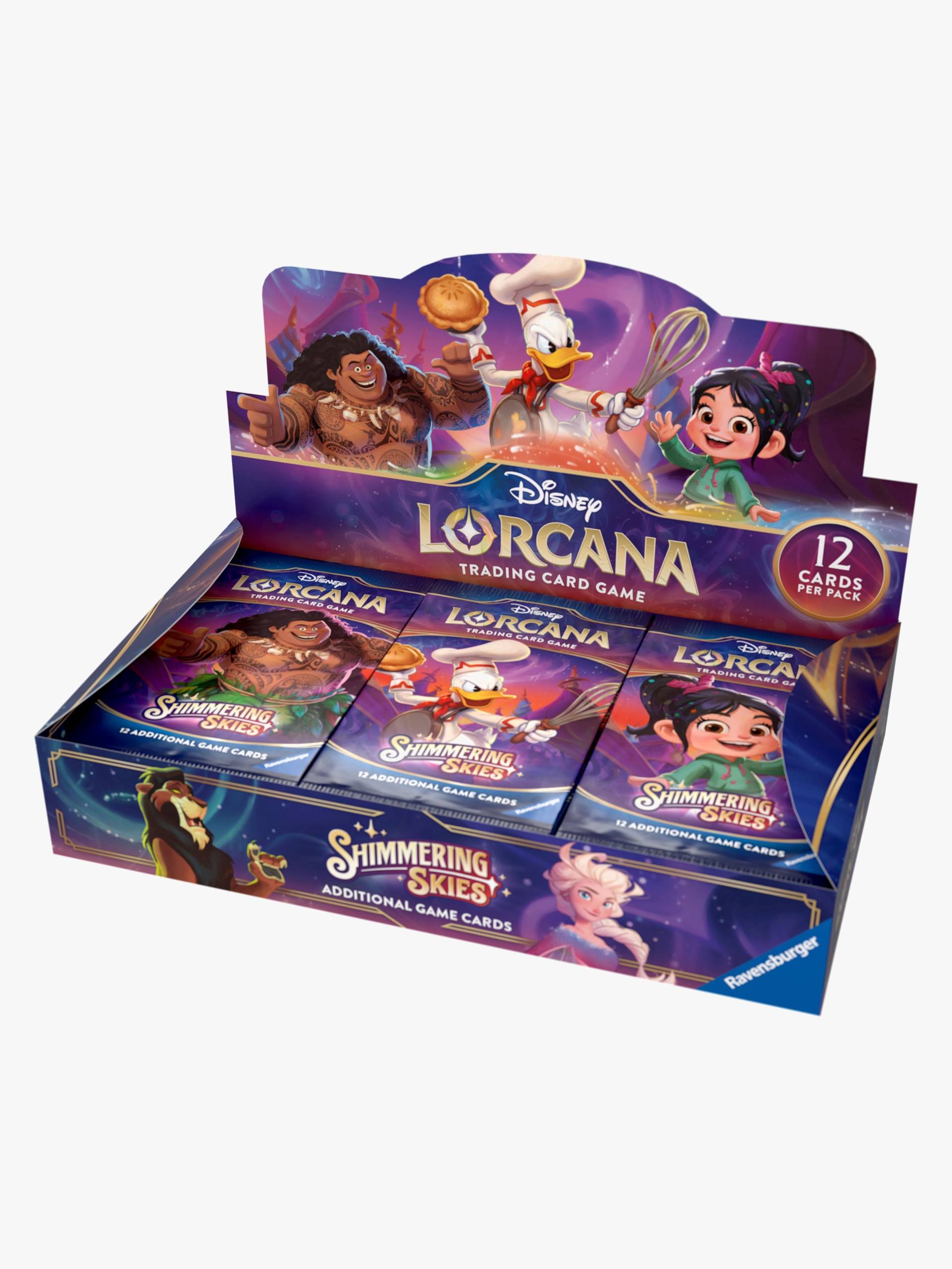 Disney Lorcana Shimmering Skies Booster-Packung 24er-Pack von Ravensburger