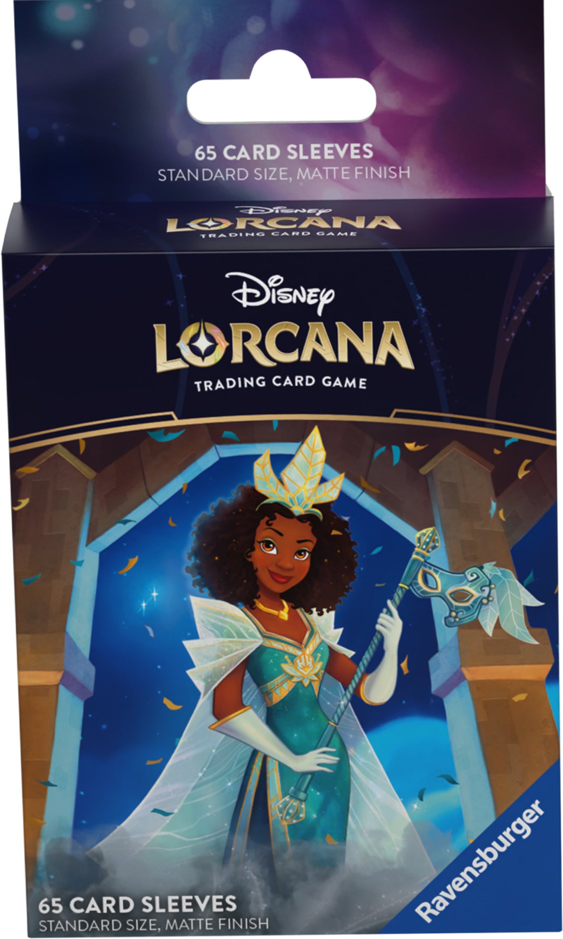 Disney Lorcana Shimmering Skies Card Sleeve Plastikhüllen Tiana 65er-Pack Disney Lorcana Shimmering Skies Card Sleeve Plastikhüllen Tiana 65er-Pack von Ravensburger