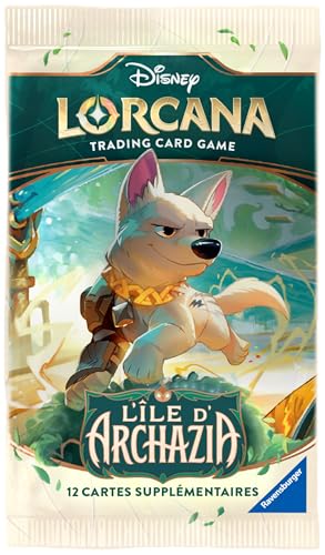Disney Lorcana TCG – Booster mit 12 Karten – Die Insel Archazia – französische Version Disney Lorcana TCG – Booster mit 12 Karten – Die Insel Archazia – französische Version von Ravensburger