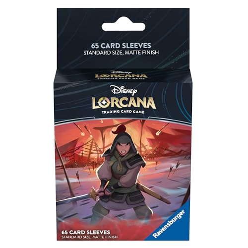 Disney Lorcana Trading Card Game: Aufstieg der Flutgestalten - Kartenhüllen Mulan von Ravensburger