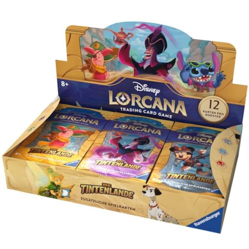 Disney Lorcana: Set 3 - Display mit 24 Booster Packs (Deutsch) von Ravensburger