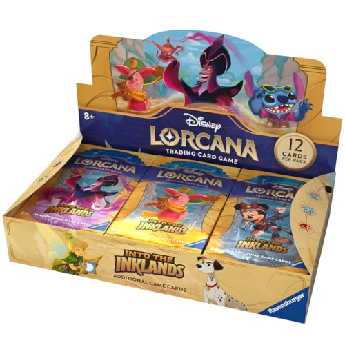 Disney Lorcana: Set 3 - Display mit 24 Booster Packs (Englisch) von Ravensburger