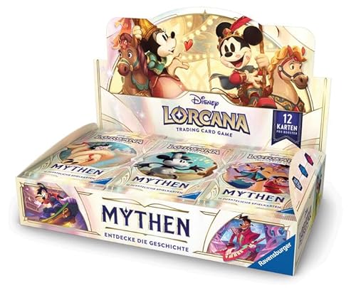 Disney Lorcana Trading Card Game: Set 9 - Booster Display mit 24 Booster Packs (Deutsch) von Ravensburger