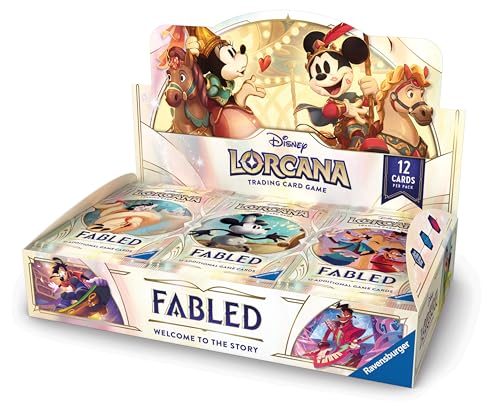 Disney Lorcana Trading Card Game: Set 9 - Booster Display mit 24 Booster Packs (Englisch) von Ravensburger