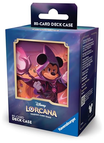 Disney Lorcana Trading Card Game: Domäne von Dschafar - Deck Case Micky Maus Disney Lorcana Trading Card Game: Domäne von Dschafar - Deck Case Micky Maus von Ravensburger
