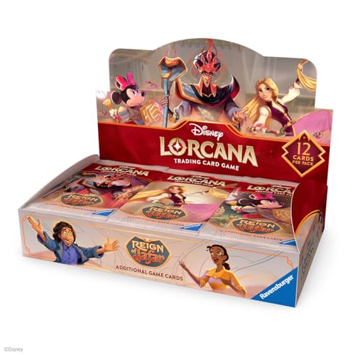 Disney Lorcana: Reign of Jafar - Display mit 24 Booster Packs (Englisch) von Ravensburger