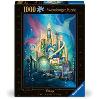 Erwachsenenpuzzle 1000 Teile - Disney Prinzessinnen - Disney Castles: Arielle von Ravensburger Verlag GmbH