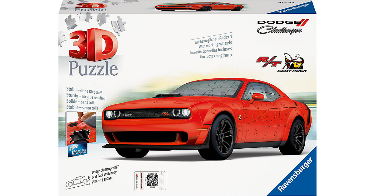 Dodge Challenger R/T Scat Pack Widebody von Ravensburger