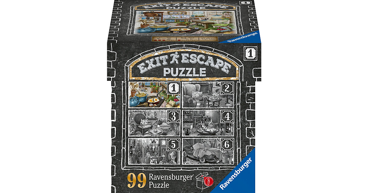 EXIT Puzzle - Im Gutshaus 1 - Küche, 99 Teile EXIT Puzzle - Im Gutshaus 1 - Küche, 99 Teile von Ravensburger