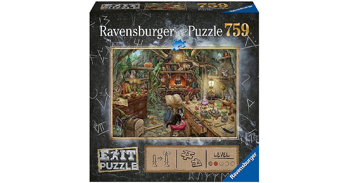 Buch - EXIT Puzzle 759 Teile, 70x50 cm, Exit 3: Hexenküche Buch - EXIT Puzzle 759 Teile, 70x50 cm, Exit 3: Hexenküche von Ravensburger