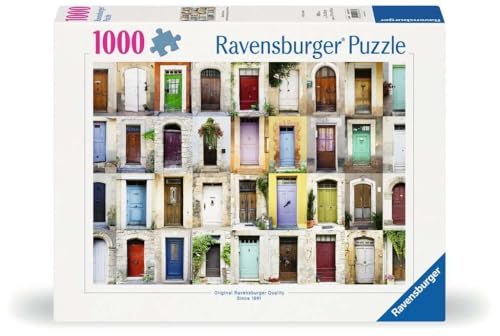 Ravensburger Puzzle 12001437 - Beautiful Doors in The Provence Region of France - 1000 Teile Puzzle für Erwachsene und Kinder ab 14 Jahren von Ravensburger