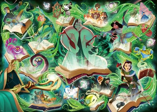 Erwachsenenpuzzle 1000 Teile - Disney Lorcana - Glimmers of The Realm: Emerald von Ravensburger
