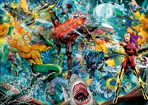 Erwachsenenpuzzle 1000 Teile - Justice League - Aquaman Erwachsenenpuzzle 1000 Teile - Justice League - Aquaman von Ravensburger