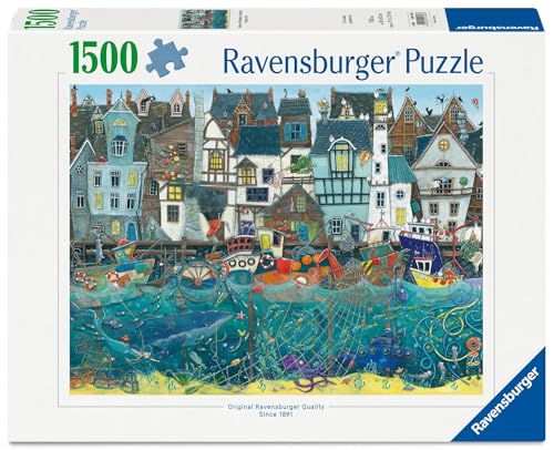Erwachsenenpuzzle 1500 Teile - Habour of Wonders: a Bustling Fantasy Port Erwachsenenpuzzle 1500 Teile - Habour of Wonders: a Bustling Fantasy Port von Ravensburger