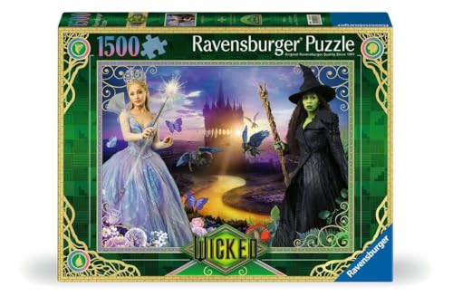 Ravensburger Puzzle 12001581 - Wicked Movie Part 2-1500 Teile Puzzle für Erwachsene und Kinder ab 14 Jahren von Ravensburger