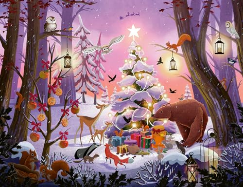 Ravensburger Puzzle 12001417 - Christmas in The Woods - 2000 Teile Puzzle für Erwachsene und Kinder ab 14 Jahren von Ravensburger