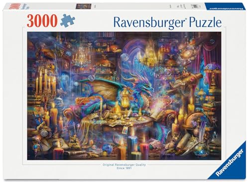 Erwachsenenpuzzle 3000 Teile - Bibliothek des Drachens Erwachsenenpuzzle 3000 Teile - Bibliothek des Drachens von Ravensburger