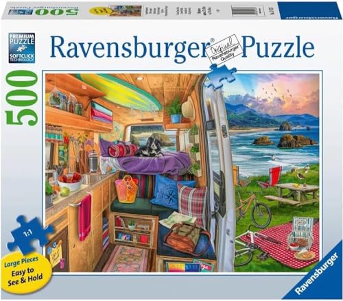 Erwachsenenpuzzle 500 Large Format Teile - Rig Views 500pLF Erwachsenenpuzzle 500 Large Format Teile - Rig Views 500pLF von Ravensburger