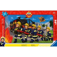Kinderpuzzle 15 Teile - Feuerwehrmann Sam - Unsere Retter im Einsatz von Ravensburger Verlag GmbH