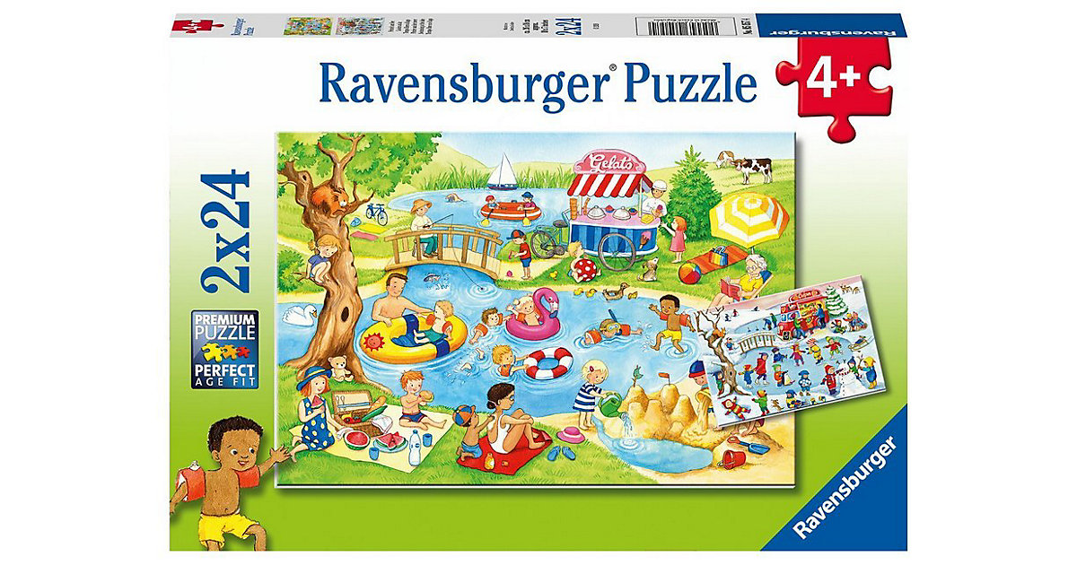 Freizeit am See, 2 x 20/2 x 24 Teile Freizeit am See, 2 x 20/2 x 24 Teile von Ravensburger