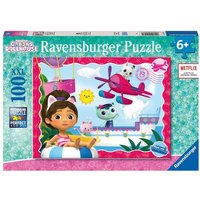 Kinderpuzzle 100 XXL Teile - Gabby s Dollhouse - Katzenabenteuer! von Ravensburger Verlag GmbH