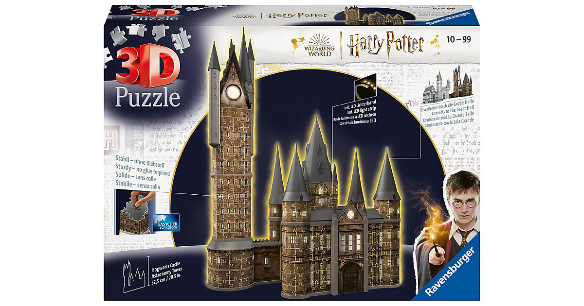Harry Potter Hogwarts Schloss - Astronomieturm - Night Edition Harry Potter Hogwarts Schloss - Astronomieturm - Night Edition von Ravensburger