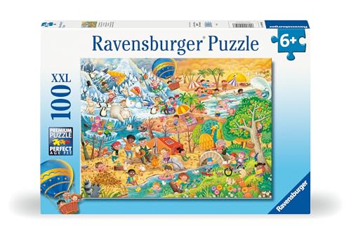 Kinderpuzzle 100 XXL Teile - Die 4 Jahreszeiten Kinderpuzzle 100 XXL Teile - Die 4 Jahreszeiten von Ravensburger