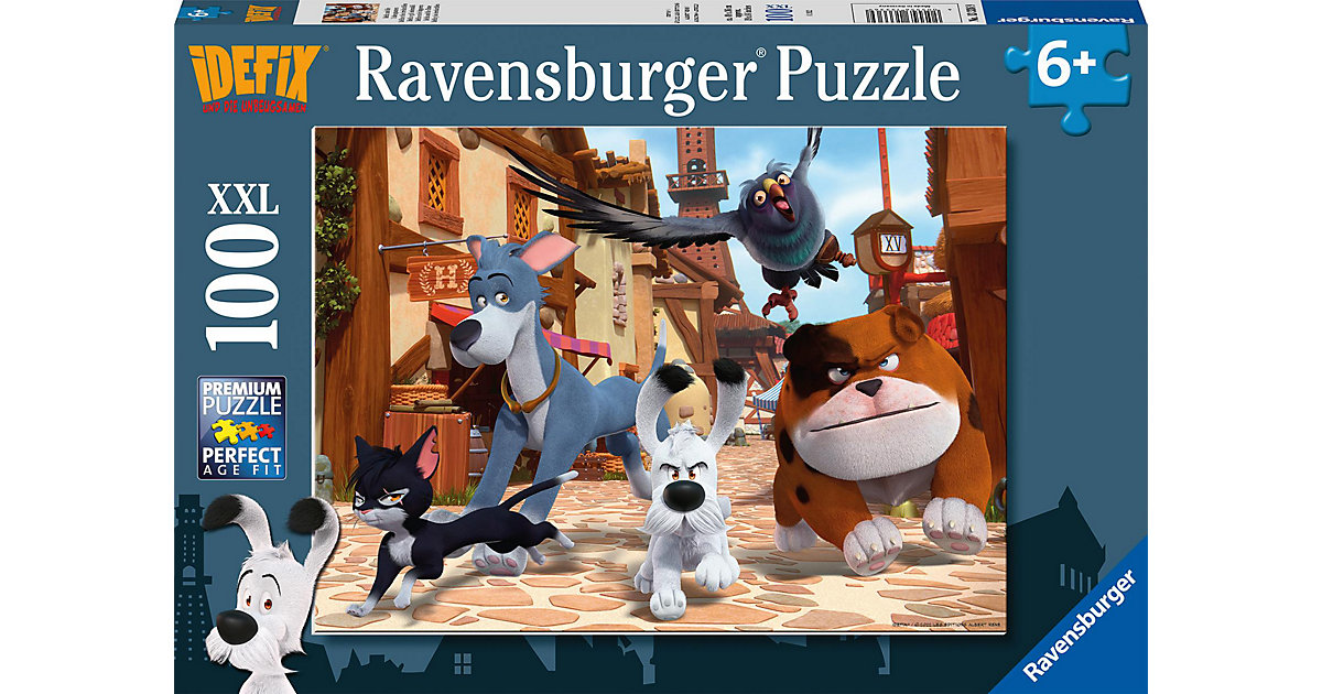 Kinderpuzzle 13336 - Idefix und die Unbeugsamen - 100 Teile XXL Idefix Puzzle von Ravensburger