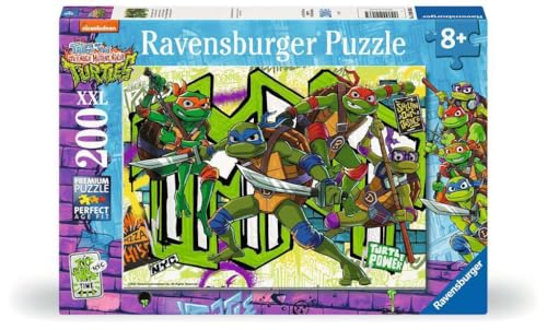 Kinderpuzzle 200 XXL Teile - Teenage Mutant Ninja Turtles - Die unbesiegbaren Turtles! Kinderpuzzle 200 XXL Teile - Teenage Mutant Ninja Turtles - Die unbesiegbaren Turtles! von Ravensburger