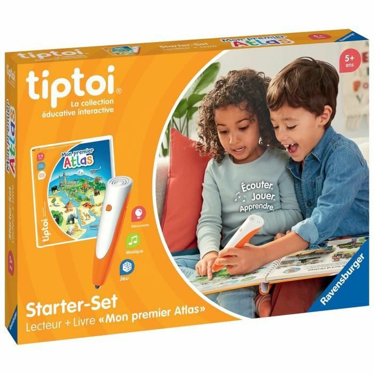 Lernspiel Ravensburger tiptoi® Starter Atlas 4005556001774 (FR) von Ravensburger