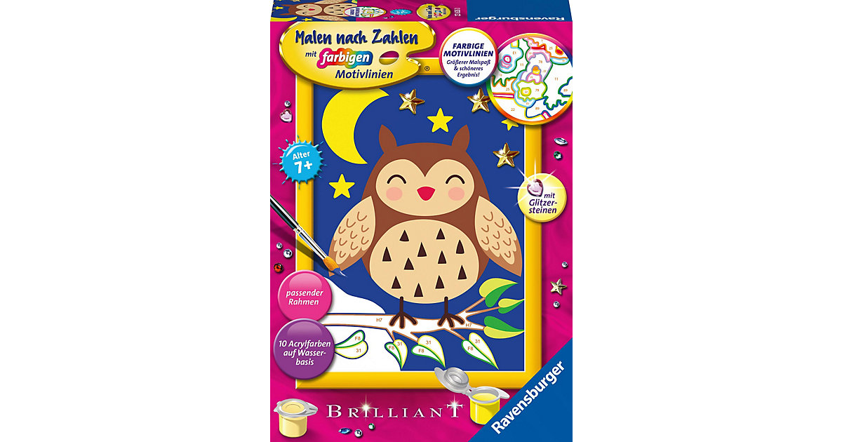 Malen nach Zahlen Niedliche Eule Malen nach Zahlen Niedliche Eule von Ravensburger