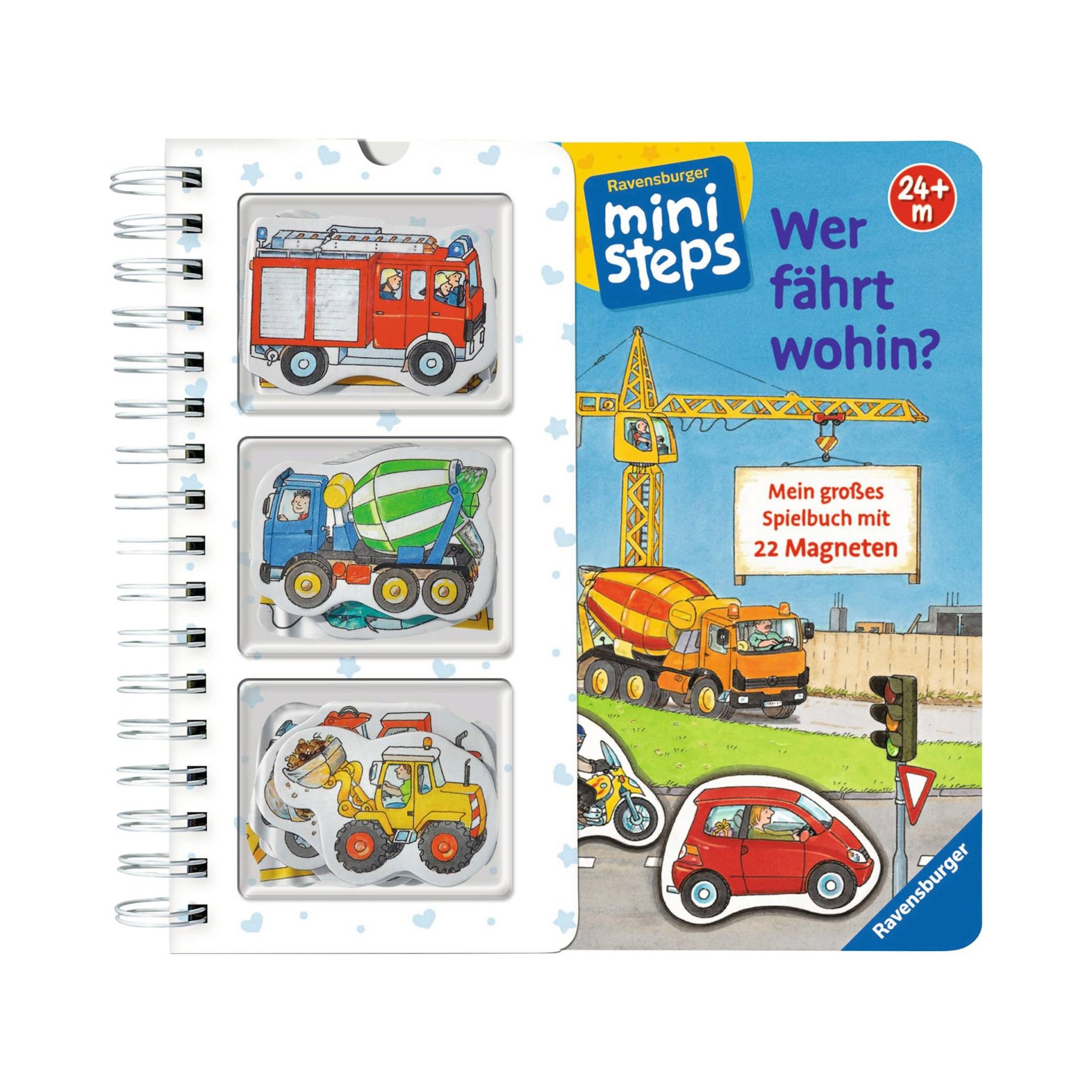 Ravensburger Ministeps Pappbilderbuch Wer fährt wohin? Ravensburger Ministeps Pappbilderbuch Wer fährt wohin? von Ravensburger