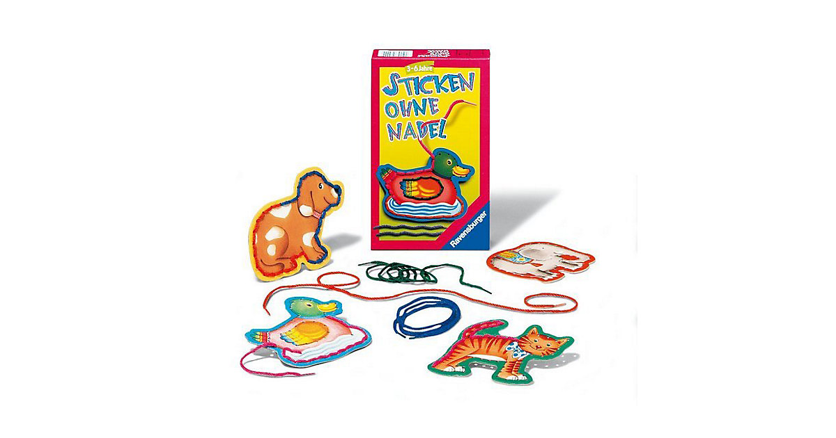 Mitbringspiel Sticken Ohne Nadel von Ravensburger