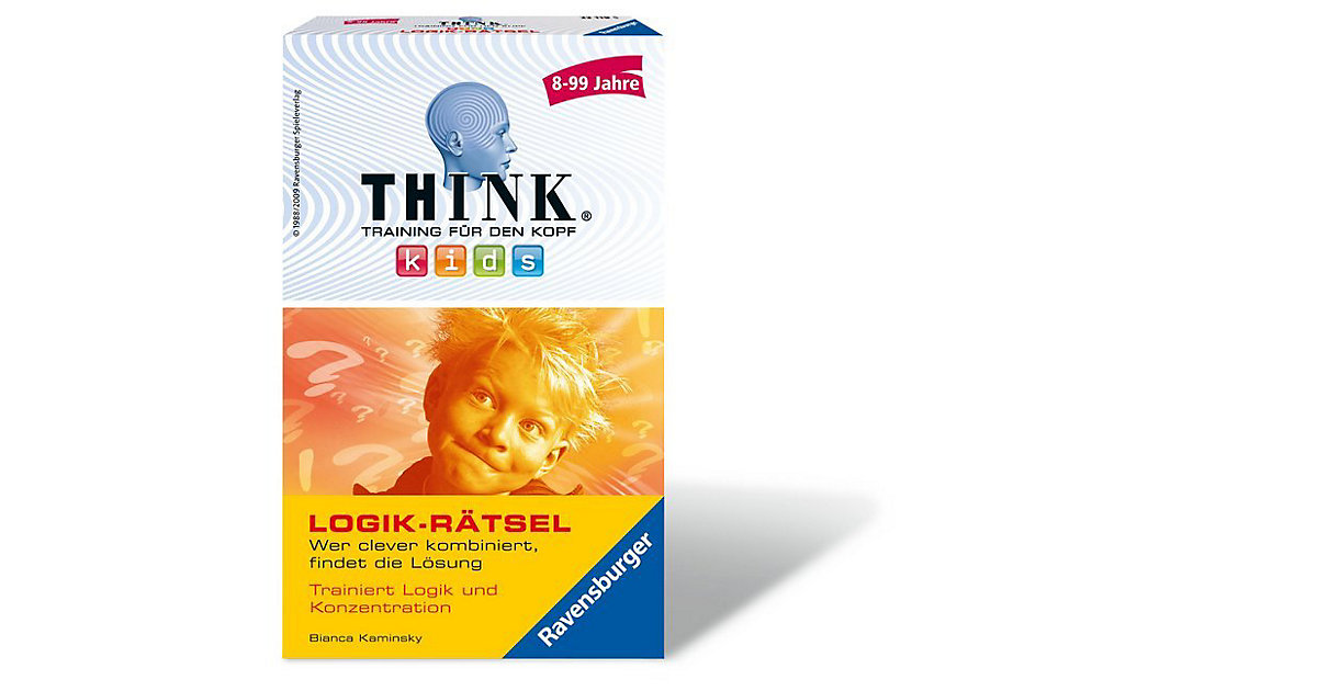 Mitbringspiel Think® Kids: Logik-Rätsel von Ravensburger