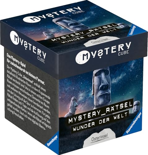 Ravensburger 24580 - Mystery Cube - Wunder der Welt: Osterinsel - Für Rätsel-Begeisterte ab 10 Jahren Ravensburger 24580 - Mystery Cube - Wunder der Welt: Osterinsel - Für Rätsel-Begeisterte ab 10 Jahren von Ravensburger