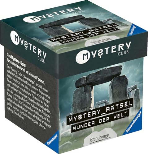 Ravensburger 24577 - Mystery Cube - Wunder der Welt: Stonehenge - Für Rätsel-Begeisterte ab 10 Jahren Ravensburger 24577 - Mystery Cube - Wunder der Welt: Stonehenge - Für Rätsel-Begeisterte ab 10 Jahren von Ravensburger