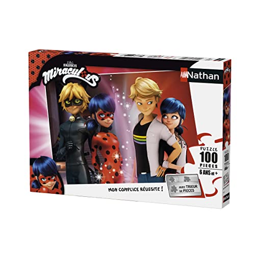 Nathan – 86743 – Puzzle Miraculous Lady Bug 100-teilig von Ravensburger