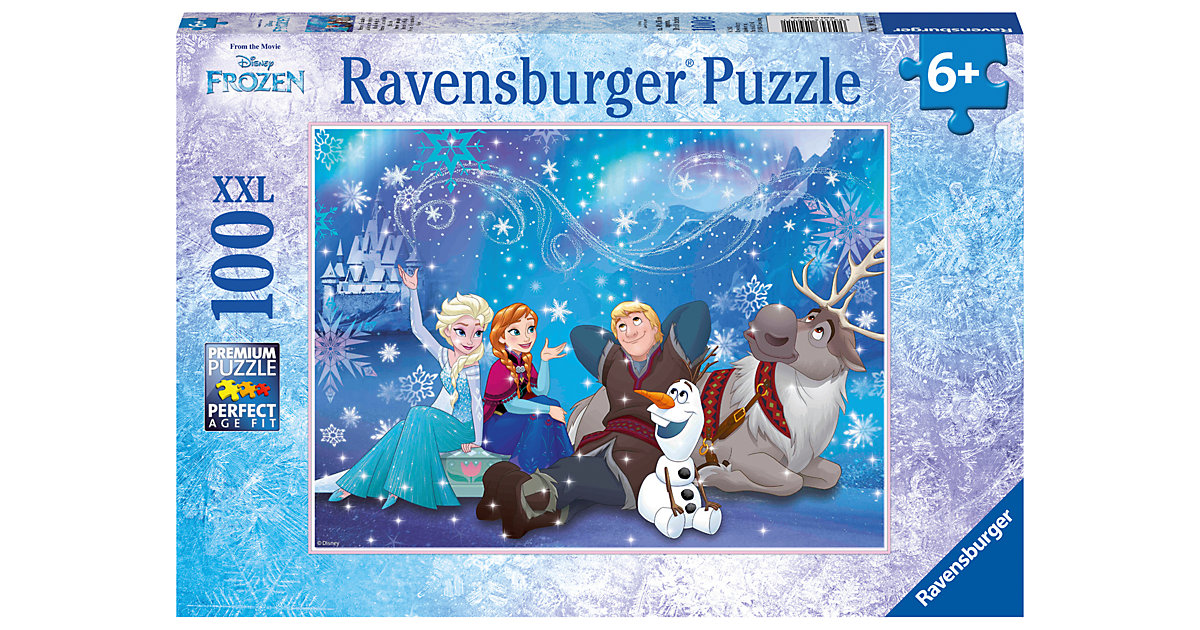 Puzzle, 100 Teile XXL, 49x36 cm, Disney Die Eiskönigin: Eiszauber Puzzle, 100 Teile XXL, 49x36 cm, Disney Die Eiskönigin: Eiszauber von Ravensburger