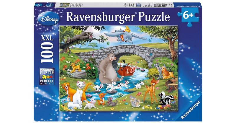 Puzzle, 100 Teile XXL, 49x36 cm, Disney Friends von Ravensburger