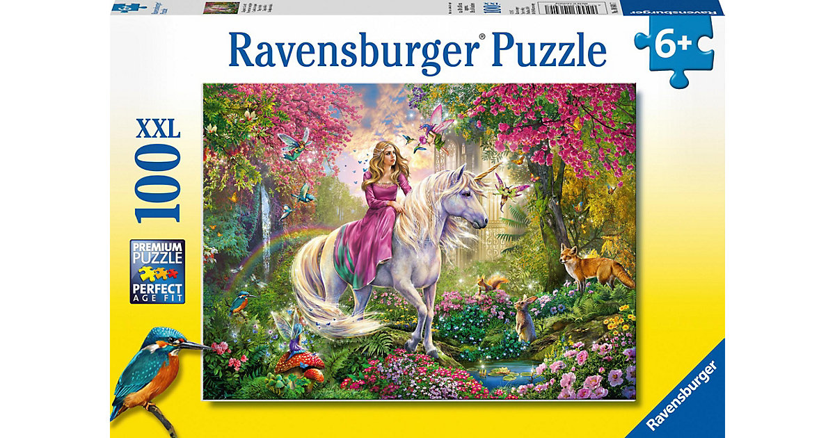 Puzzle, 100 Teile XXL, 49x36 cm, Magischer Ausritt von Ravensburger